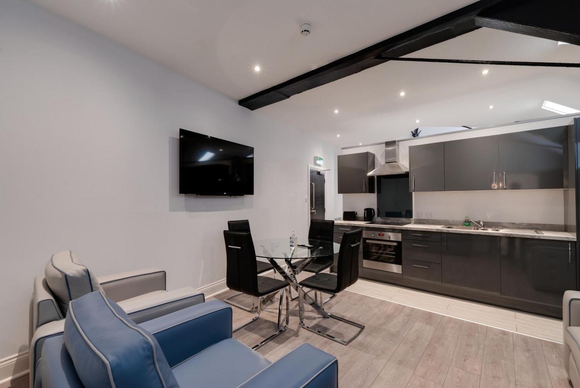 Temple Court Cavern Quarter Apartments By Happy Days Liverpool Exteriör bild